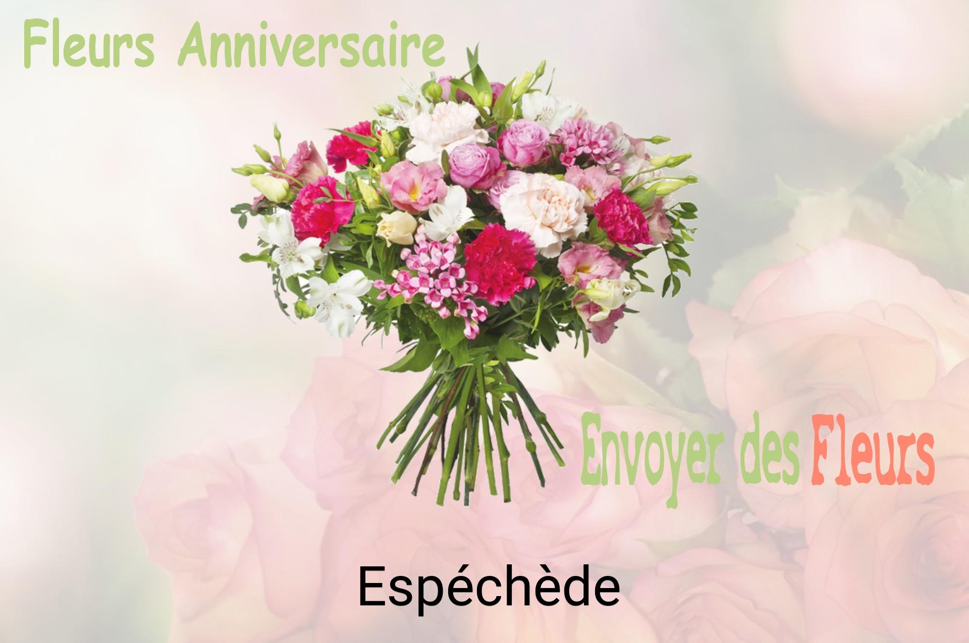 Bouquet de fleurs d’anniversaire livré à Espéchède